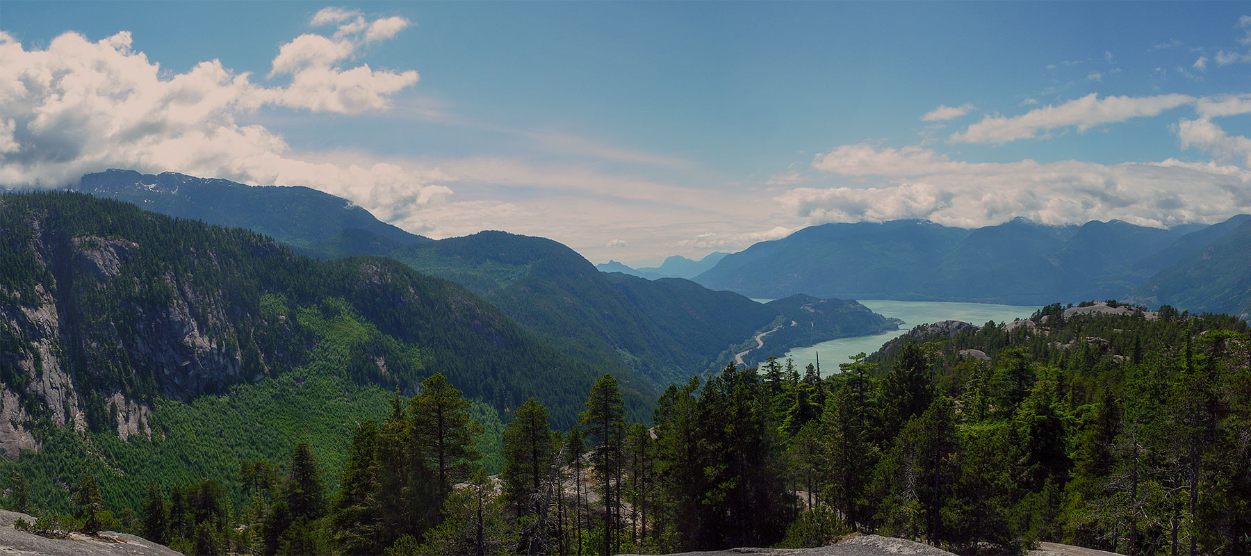 Totem is set near Three Valley Lake in British Columbia, Canada